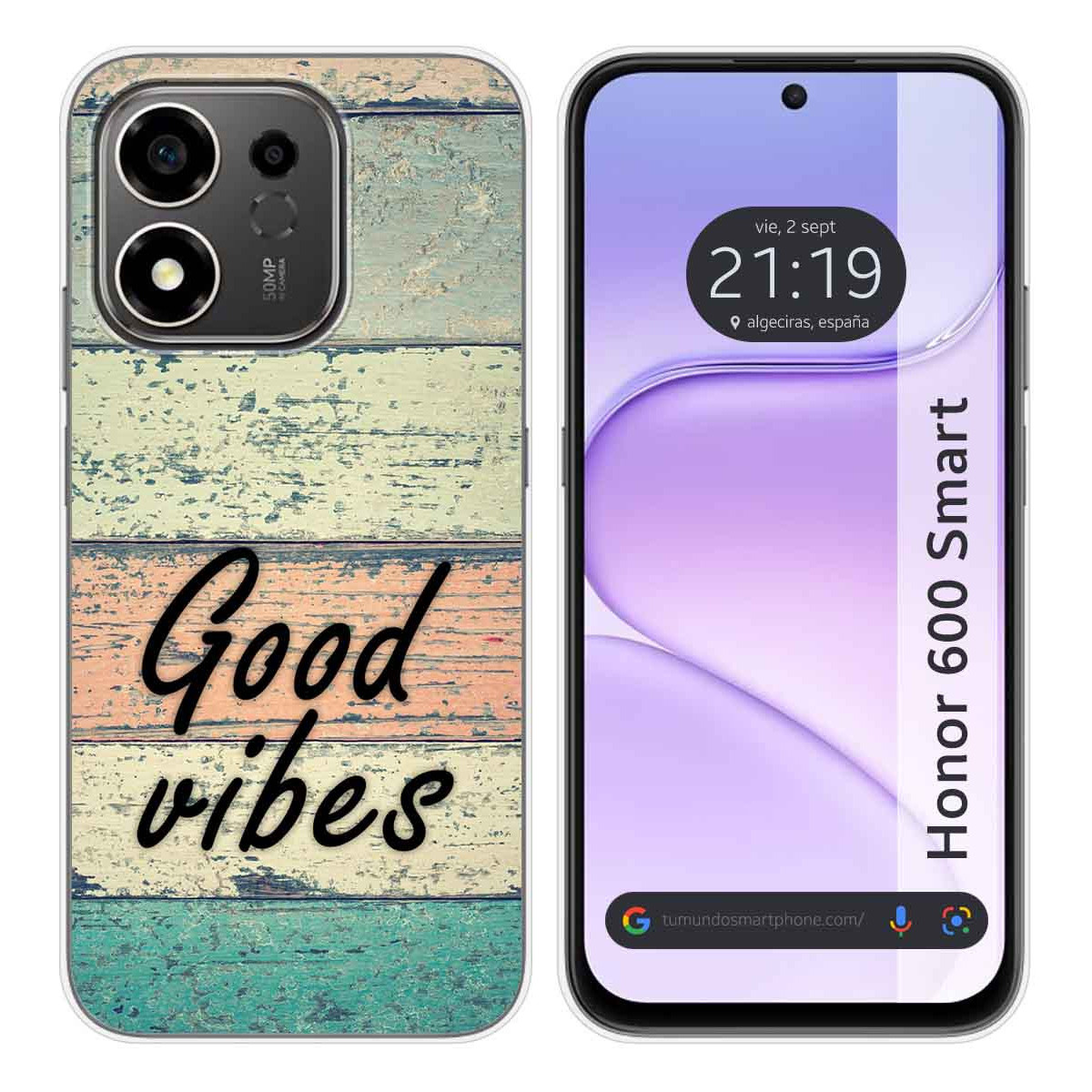 Funda Silicona para Huawei Honor 600 Smart 5G...