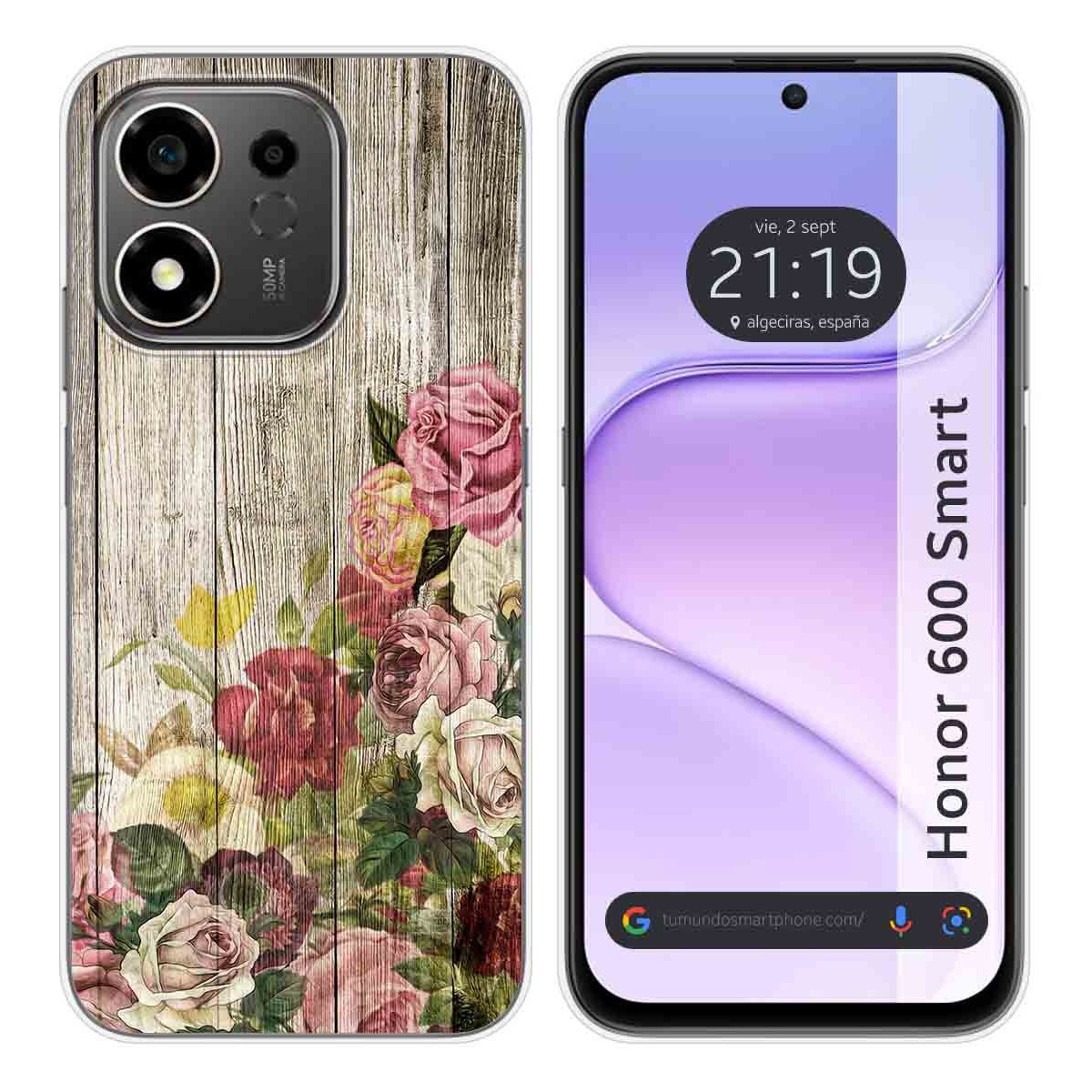 Funda Silicona para Huawei Honor 600 Smart 5G...