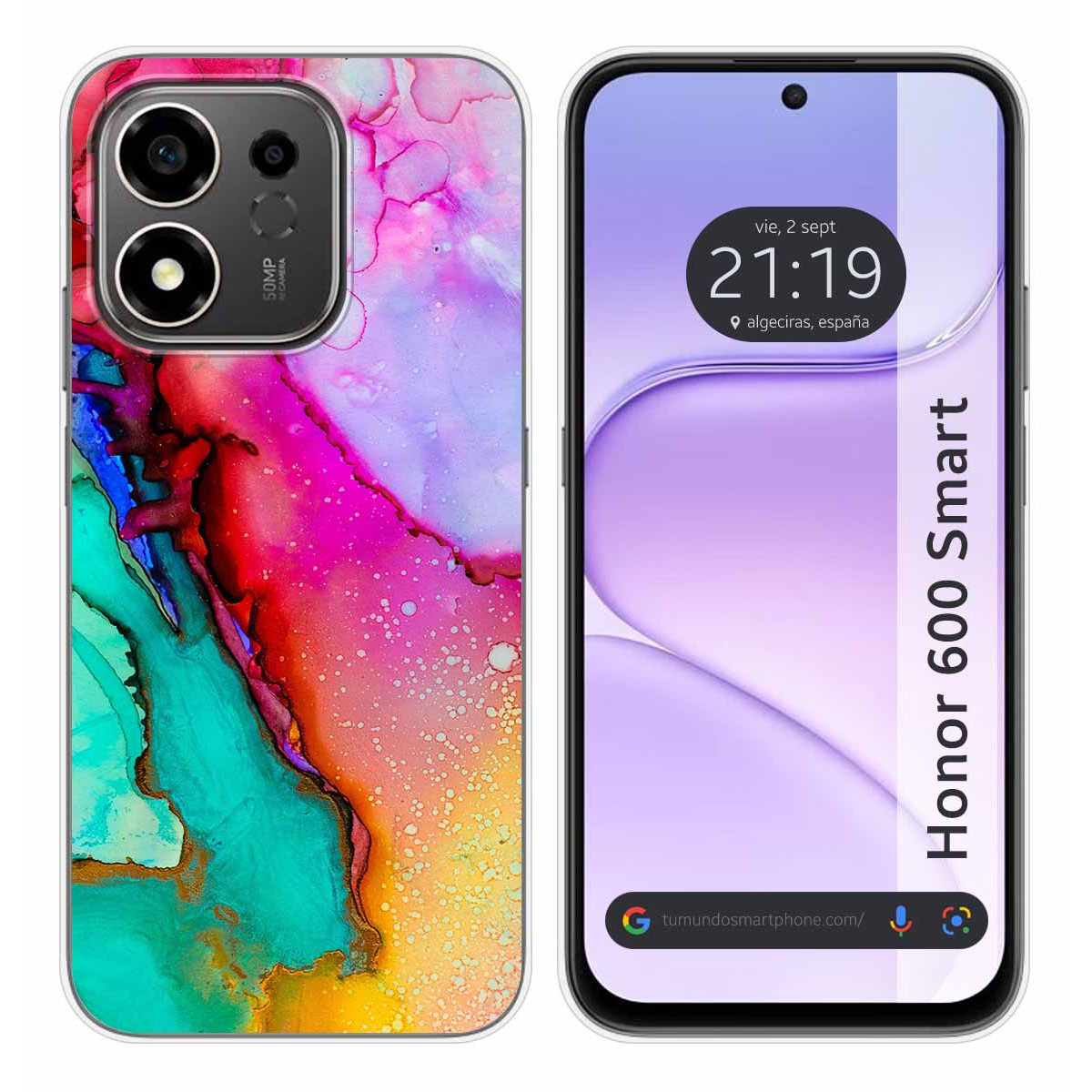 Funda Silicona para Huawei Honor 600 Smart 5G...