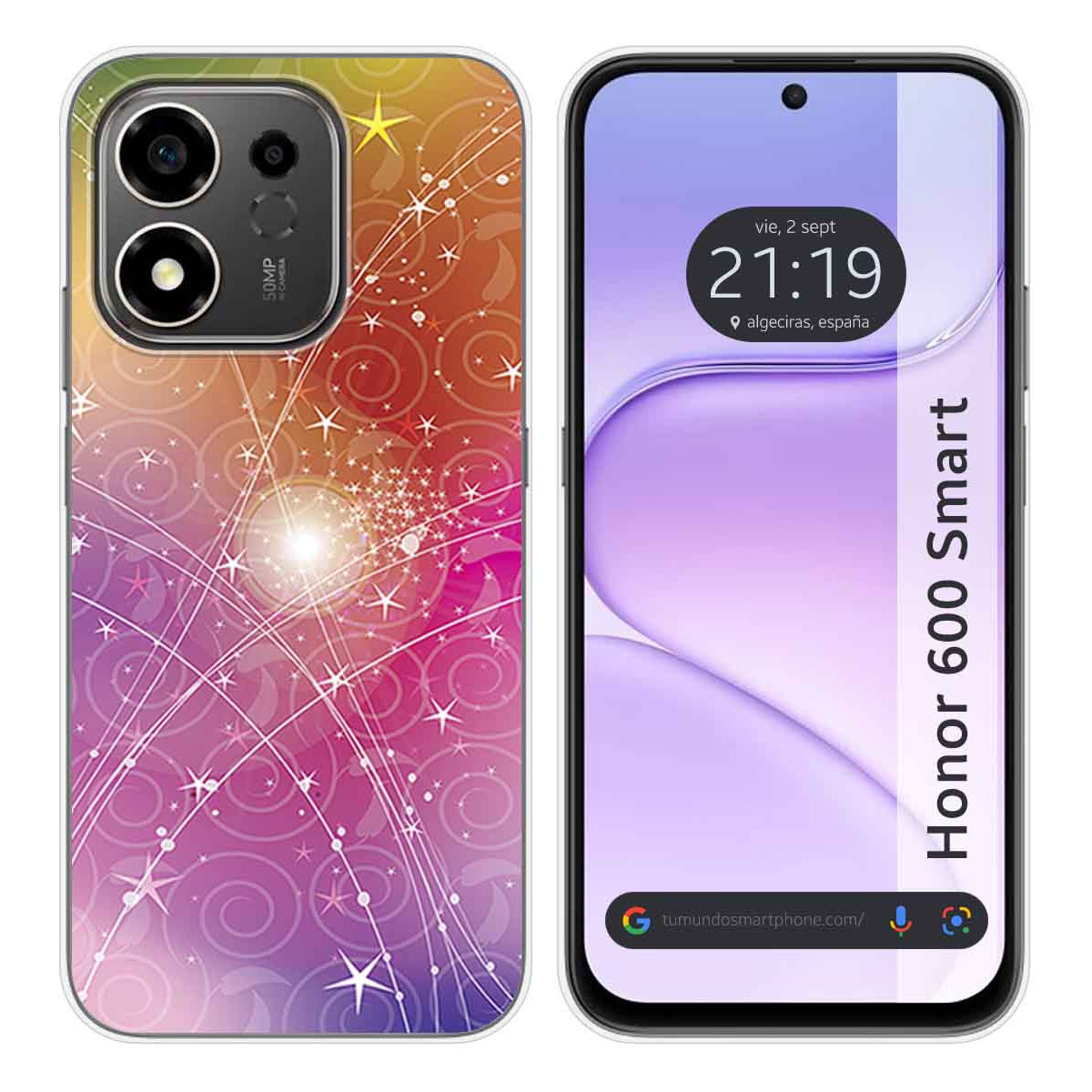 Funda Silicona para Huawei Honor 600 Smart 5G...