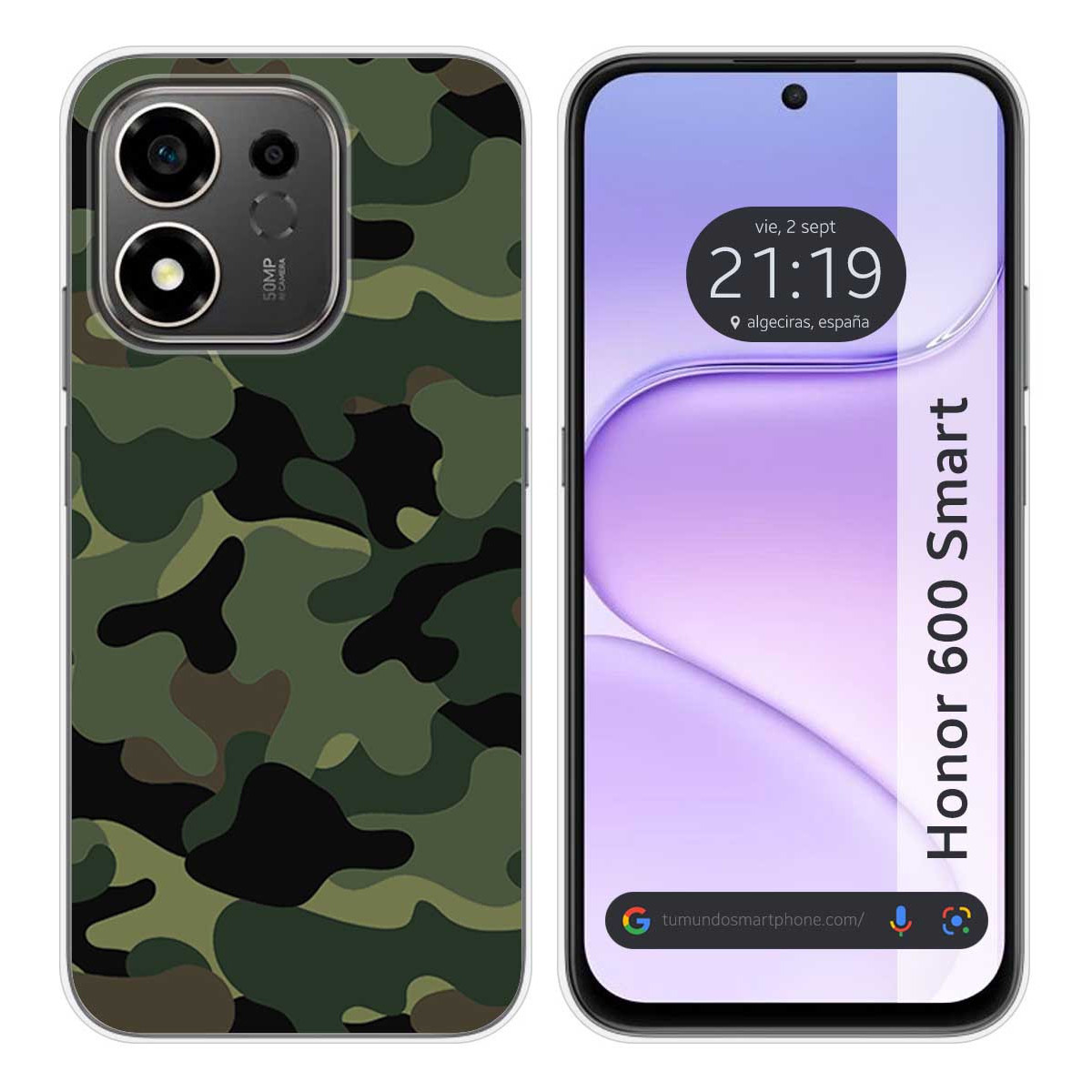 Funda Silicona para Huawei Honor 600 Smart 5G...