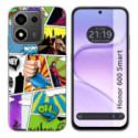 Funda Silicona para Huawei Honor 600 Smart 5G diseño Comic Dibujos