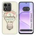 Funda Silicona para Huawei Honor 600 Smart 5G diseño Creativity Dibujos