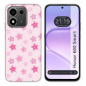 Funda Silicona para Huawei Honor 600 Smart 5G diseño Flores Dibujos