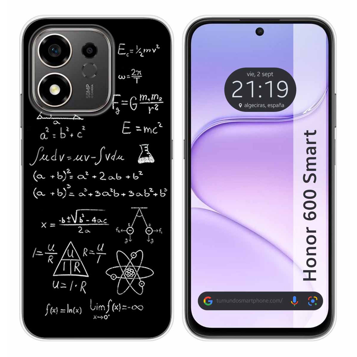 Funda Silicona para Huawei Honor 600 Smart 5G...