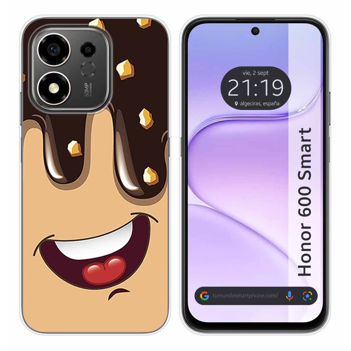 Funda Silicona para Huawei Honor 600 Smart 5G...
