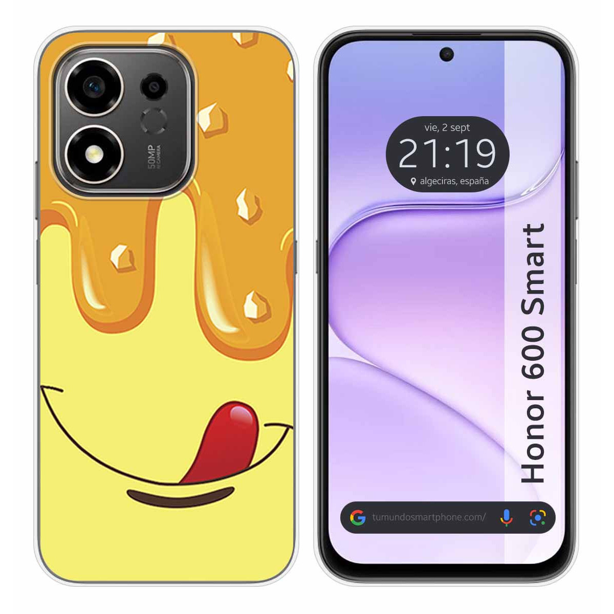 Funda Silicona para Huawei Honor 600 Smart 5G...