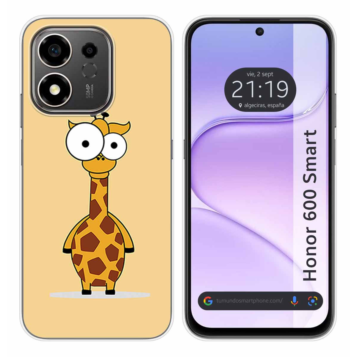 Funda Silicona para Huawei Honor 600 Smart 5G...