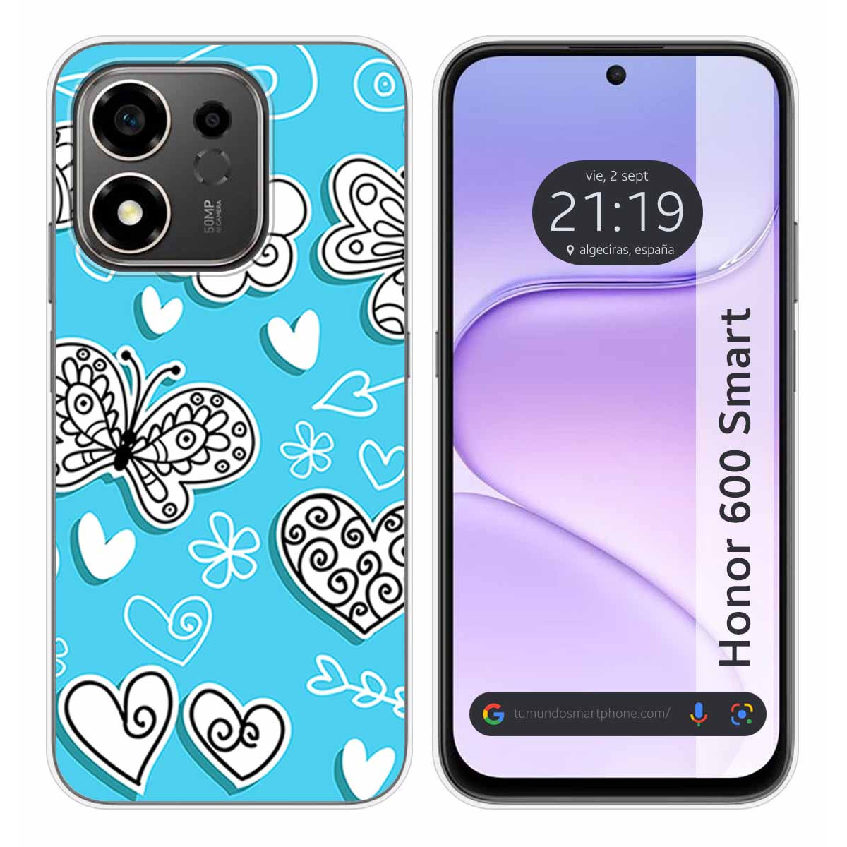 Funda Silicona para Huawei Honor 600 Smart 5G...