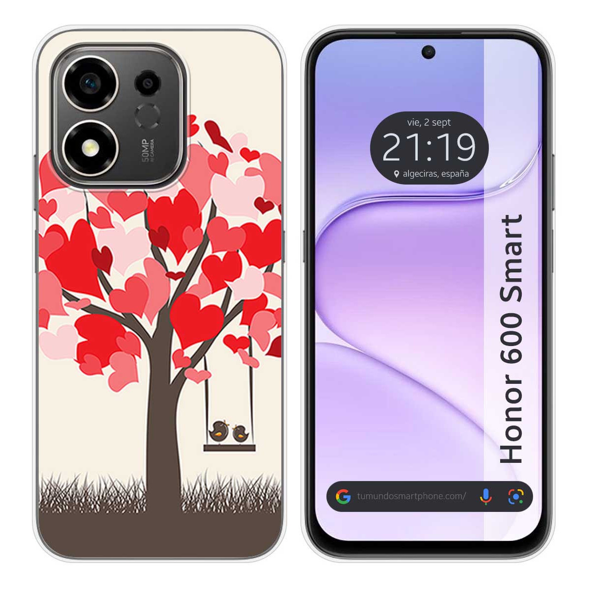 Funda Silicona para Huawei Honor 600 Smart 5G...