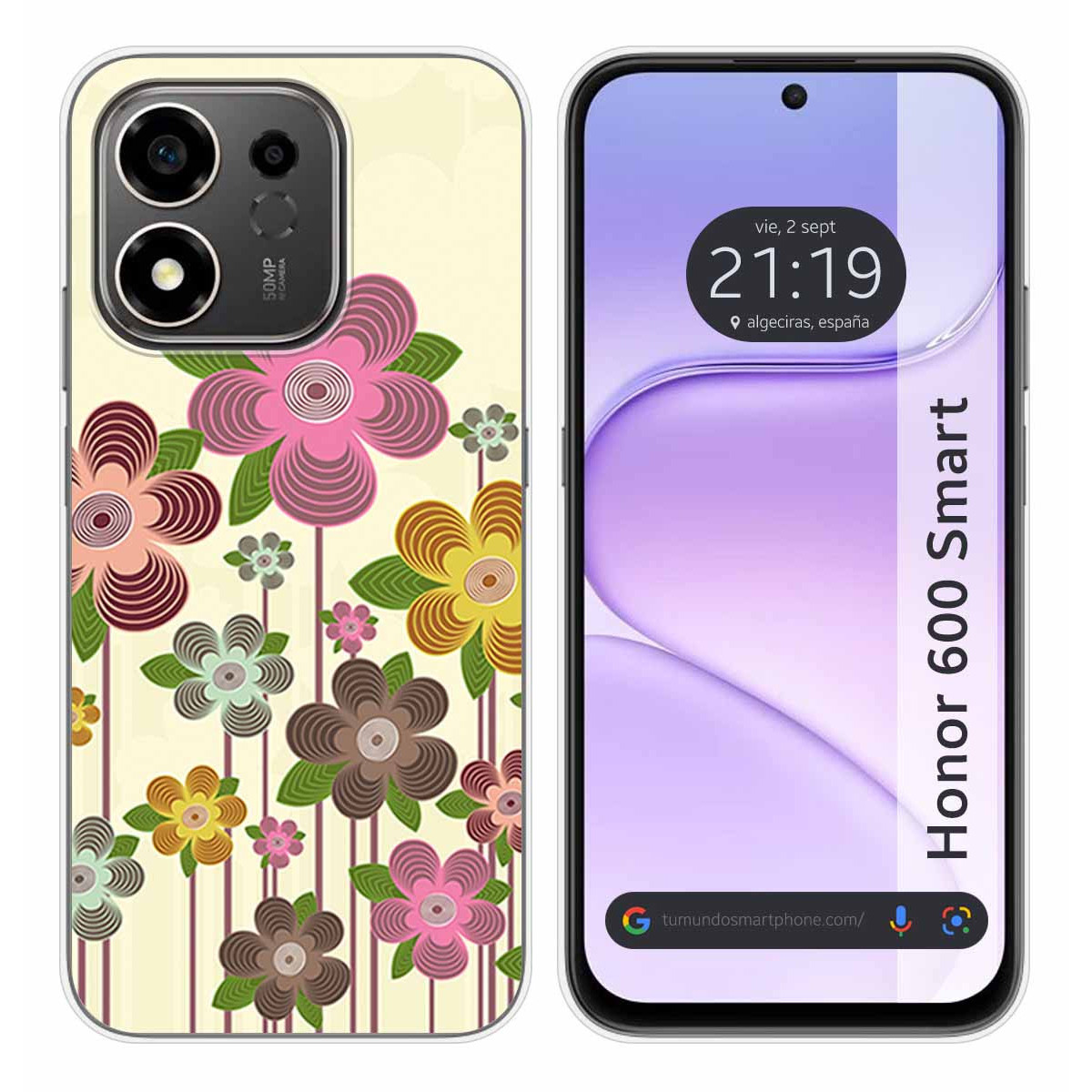 Funda Silicona para Huawei Honor 600 Smart 5G...