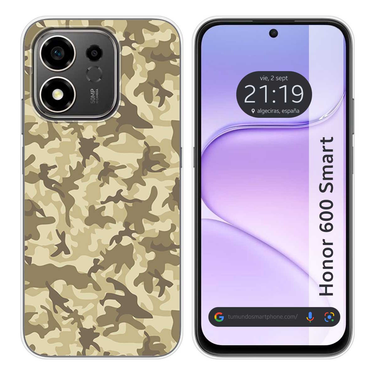 Funda Silicona para Huawei Honor 600 Smart 5G...