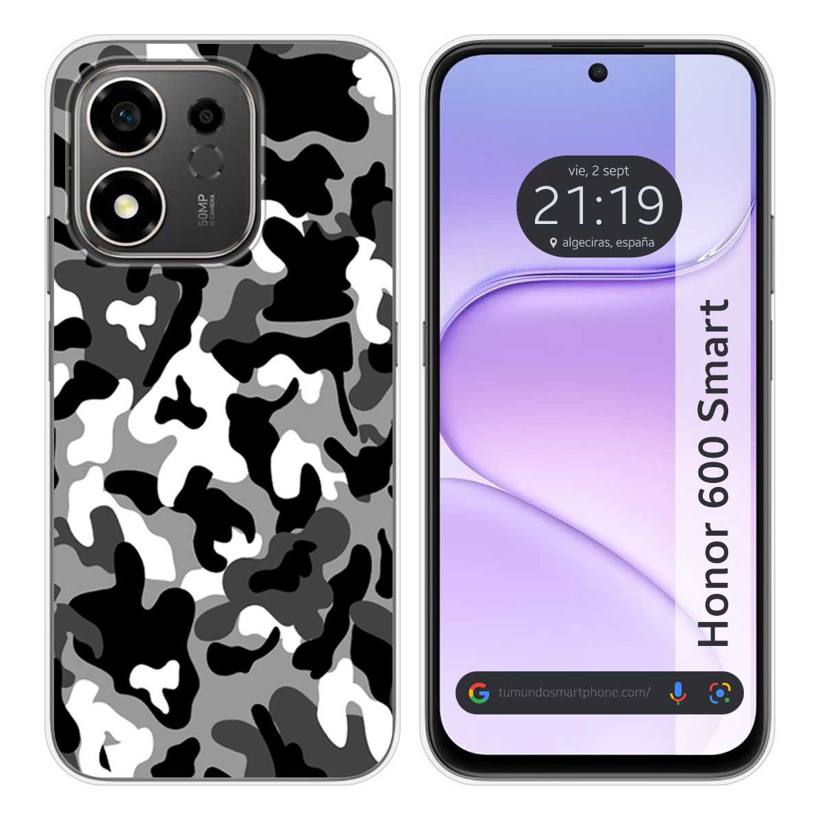 Funda Silicona para Huawei Honor 600 Smart 5G...