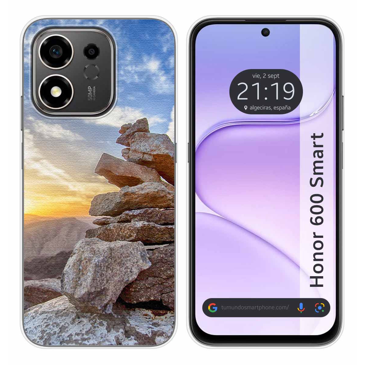 Funda Silicona para Huawei Honor 600 Smart 5G...