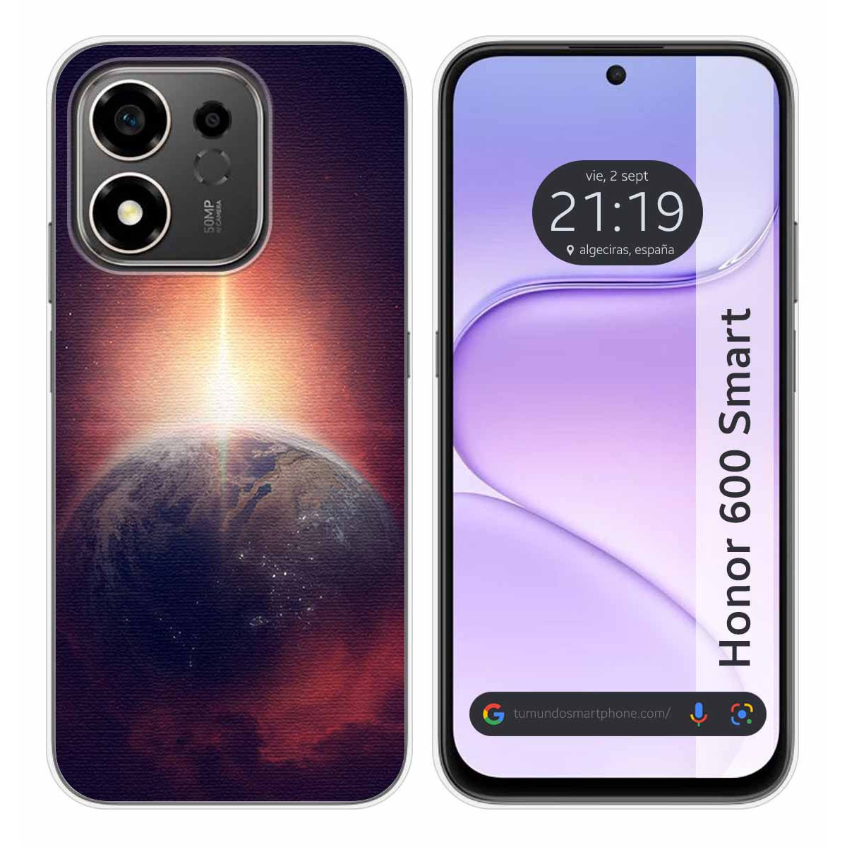 Funda Silicona para Huawei Honor 600 Smart 5G...