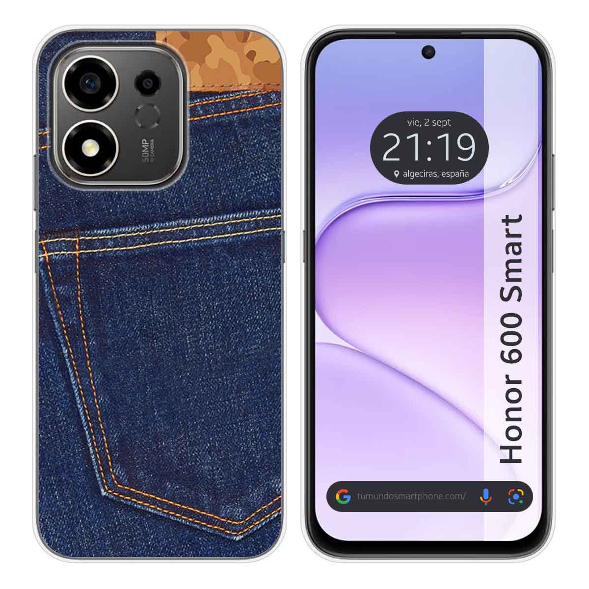 Funda Silicona para Huawei Honor 600 Smart 5G...