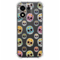 Funda Silicona Antigolpes para Huawei Honor 600 Smart 5G diseño Catrina Dibujos