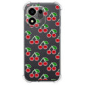 Funda Silicona Antigolpes para Huawei Honor 600 Smart 5G diseño Cerezas Dibujos