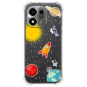 Funda Silicona Antigolpes para Huawei Honor 600 Smart 5G diseño Espacio Dibujos