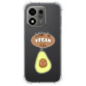 Funda Silicona Antigolpes para Huawei Honor 600 Smart 5G diseño Vegan Life Dibujos