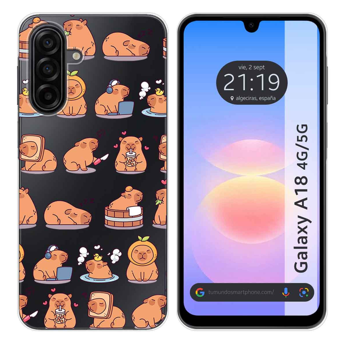 Funda Silicona Transparente para Samsung Galaxy...
