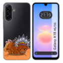 Funda Silicona Transparente para Samsung Galaxy A18 4G / 5G diseño Bufalo Dibujos