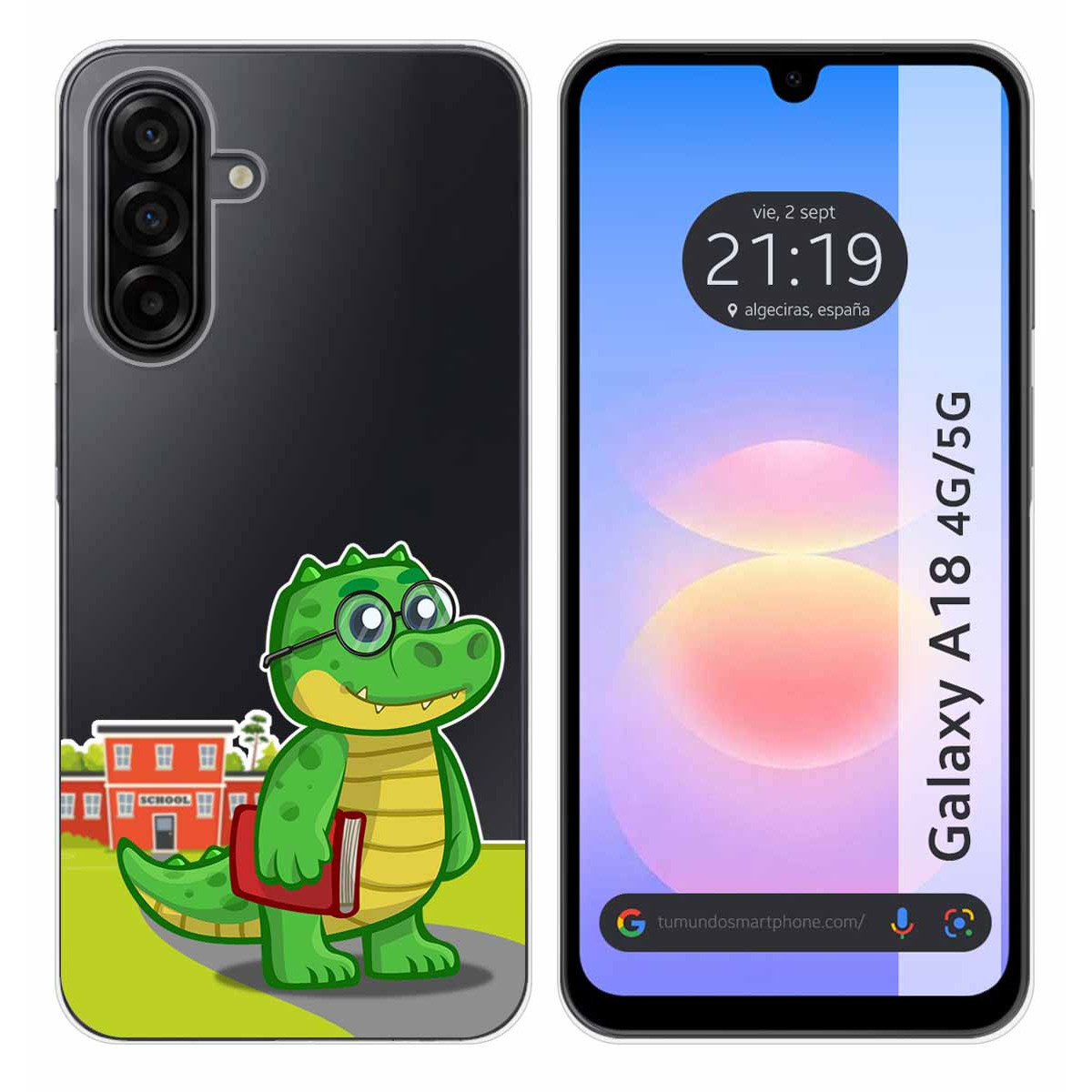 Funda Silicona Transparente para Samsung Galaxy...