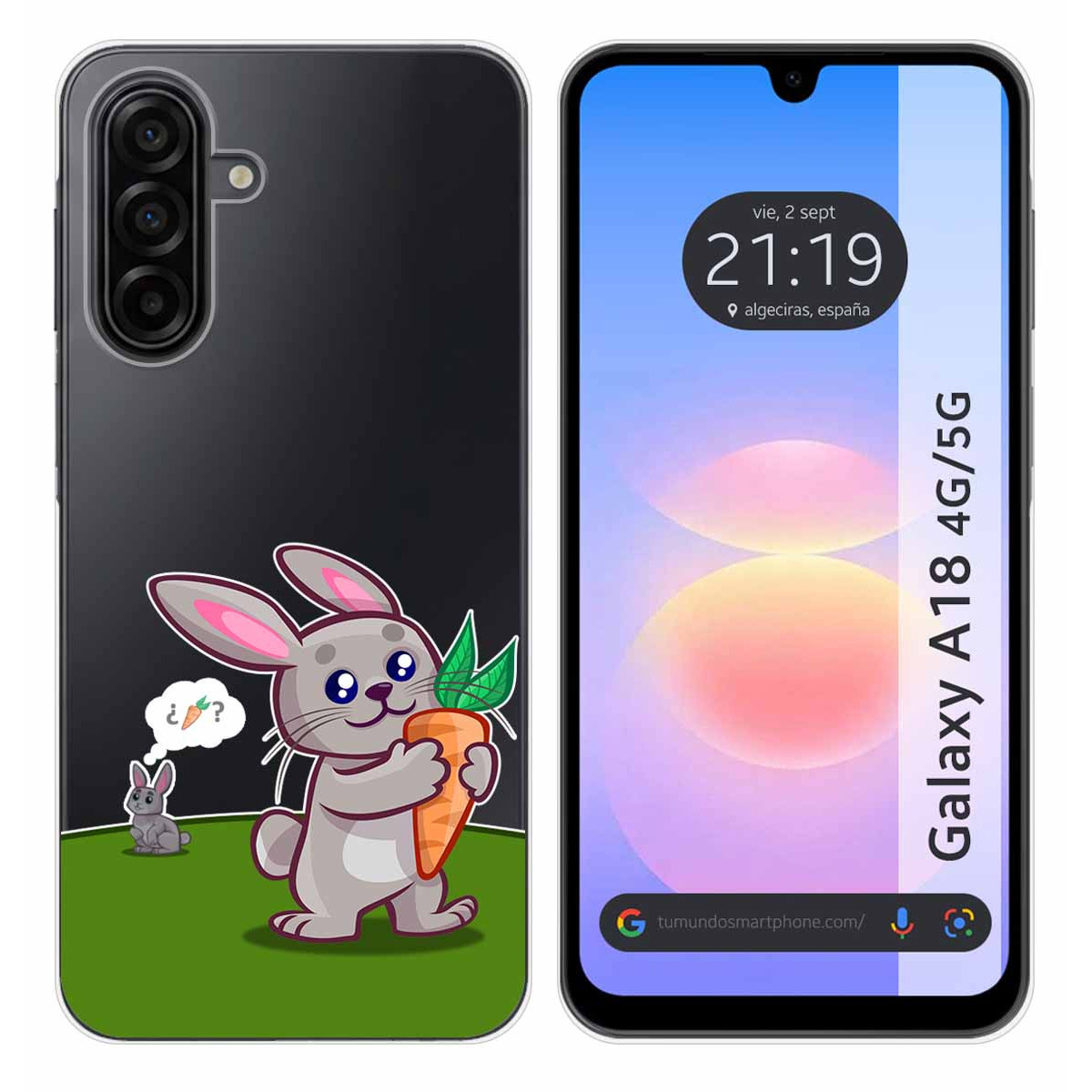 Funda Silicona Transparente para Samsung Galaxy...