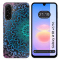 Funda Silicona Transparente para Samsung Galaxy A18 4G / 5G diseño Mandala Dibujos