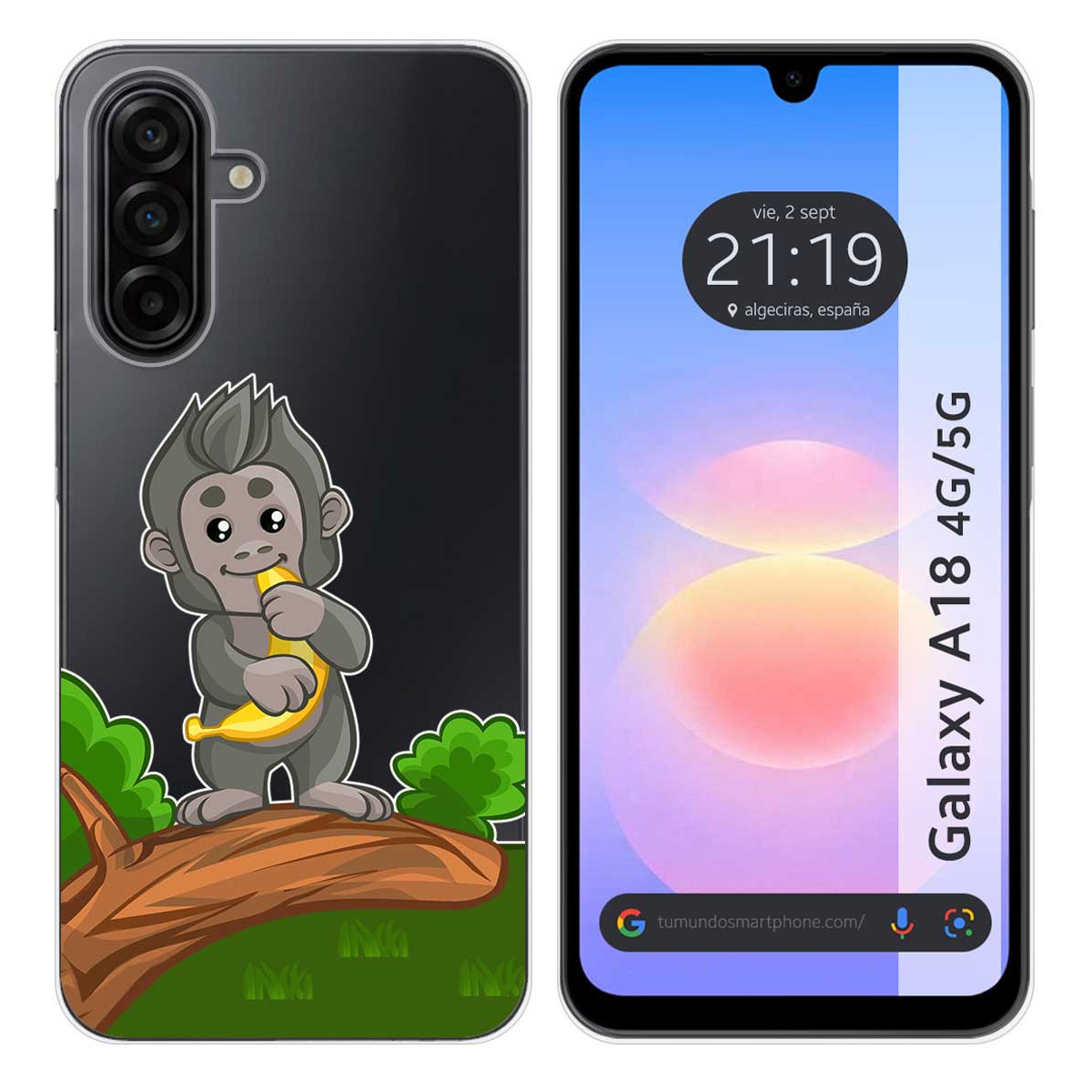 Funda Silicona Transparente para Samsung Galaxy...