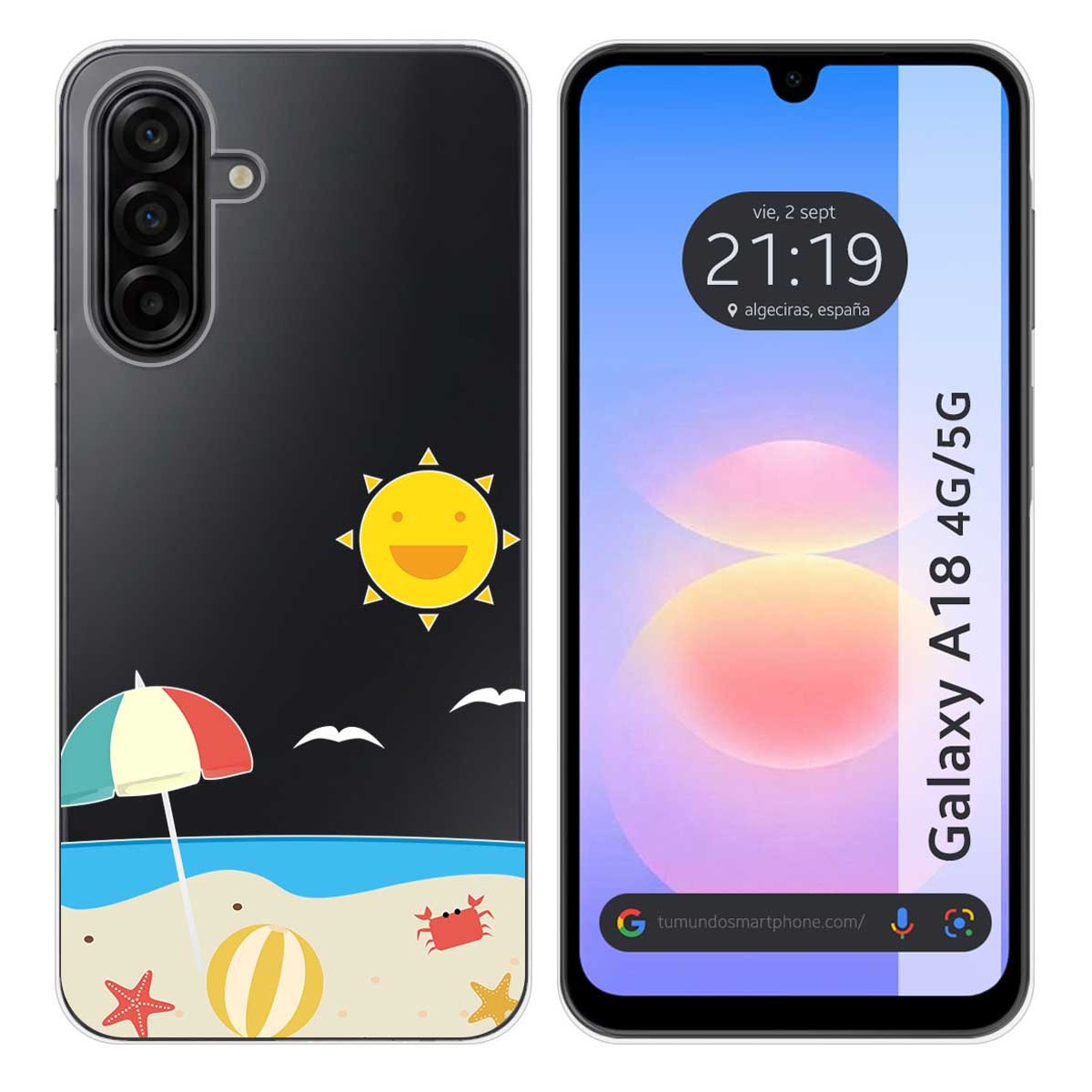 Funda Silicona Transparente para Samsung Galaxy...