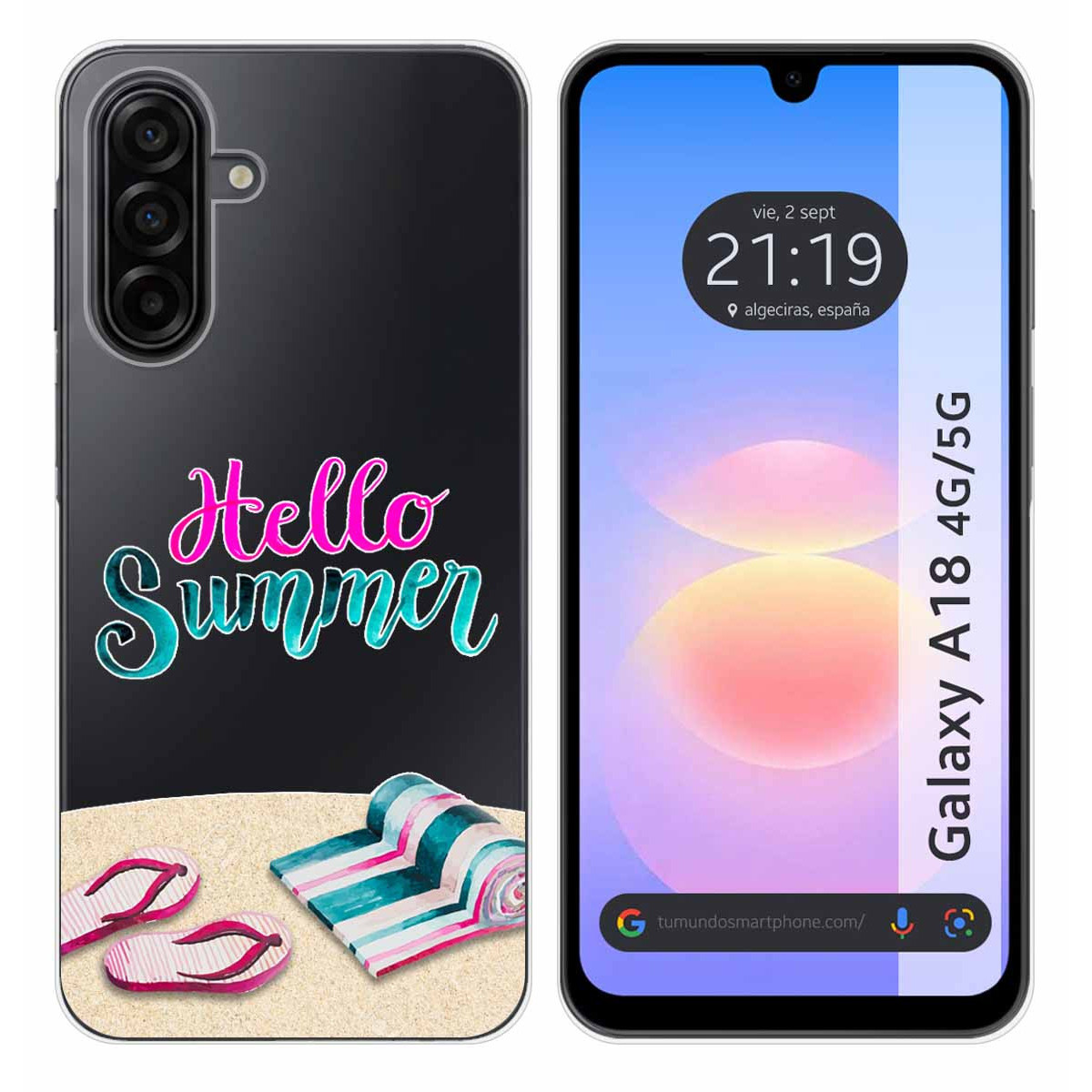 Funda Silicona Transparente para Samsung Galaxy...