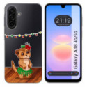 Funda Silicona Transparente para Samsung Galaxy A18 4G / 5G diseño Suricata Dibujos