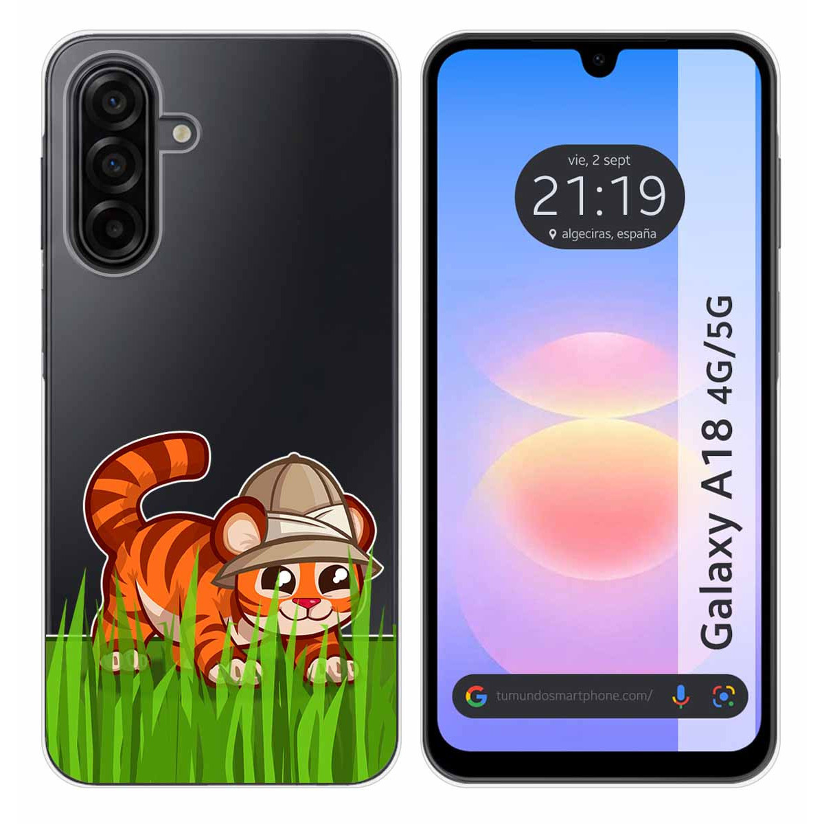 Funda Silicona Transparente para Samsung Galaxy...