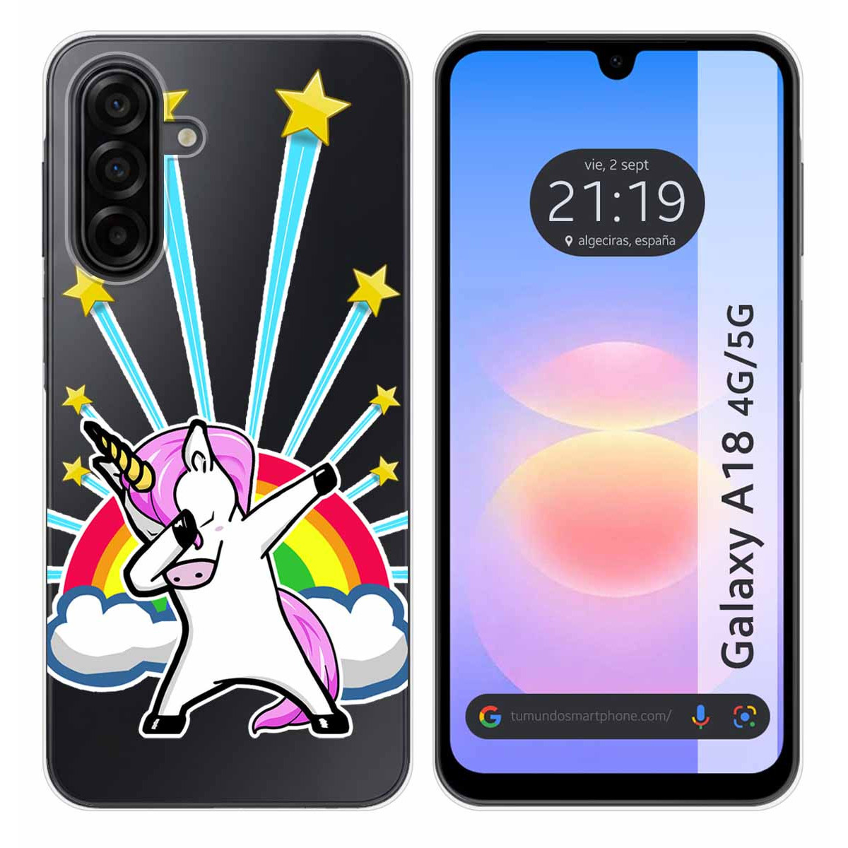 Funda Silicona Transparente para Samsung Galaxy...