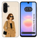 Funda Silicona para Samsung Galaxy A18 4G / 5G diseño Mujer 01 Dibujos