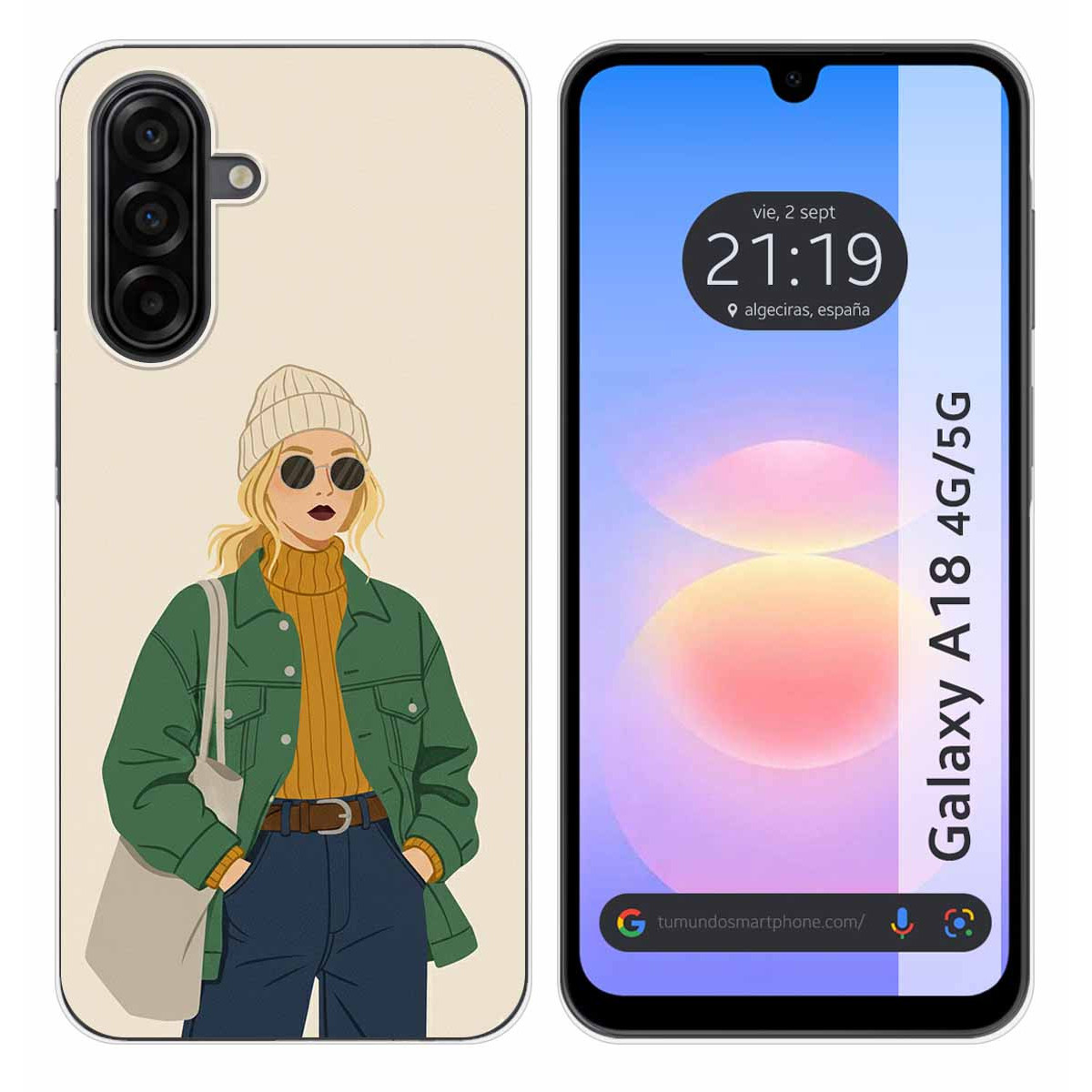 Funda Silicona para Samsung Galaxy A18 4G / 5G...