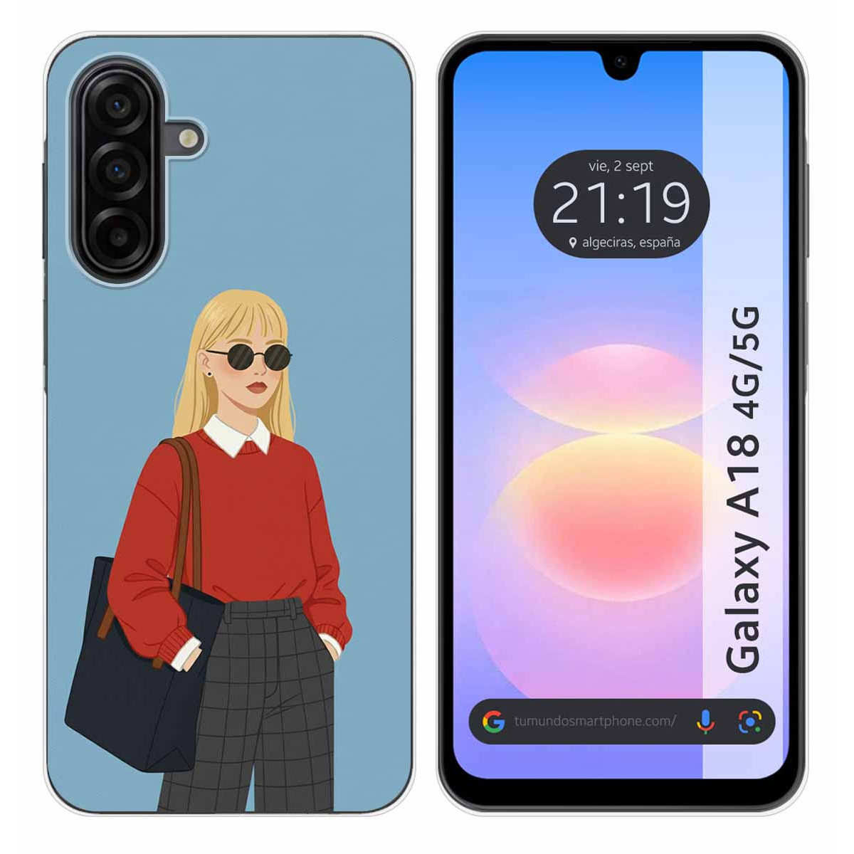 Funda Silicona para Samsung Galaxy A18 4G / 5G...