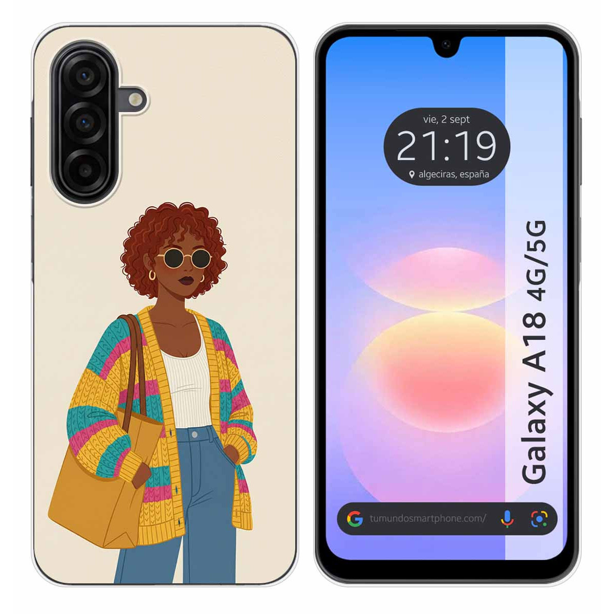 Funda Silicona para Samsung Galaxy A18 4G / 5G...