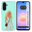 Funda Silicona para Samsung Galaxy A18 4G / 5G diseño Mujer 07 Dibujos