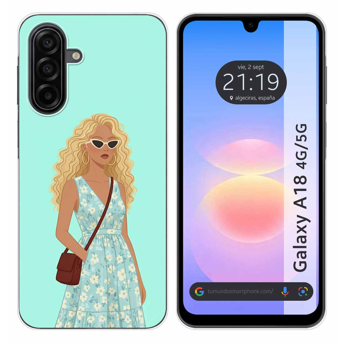 Funda Silicona para Samsung Galaxy A18 4G / 5G...