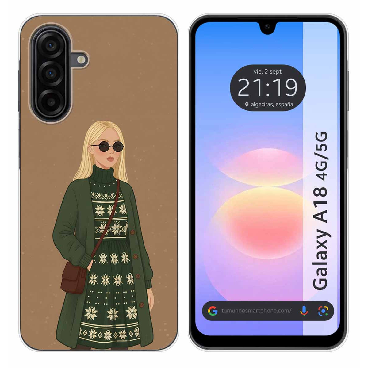 Funda Silicona para Samsung Galaxy A18 4G / 5G...