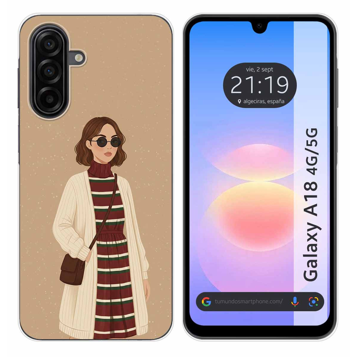 Funda Silicona para Samsung Galaxy A18 4G / 5G...