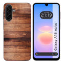 Funda Silicona para Samsung Galaxy A18 4G / 5G diseño Madera 02 Dibujos