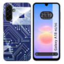 Funda Silicona para Samsung Galaxy A18 4G / 5G diseño Circuito Dibujos