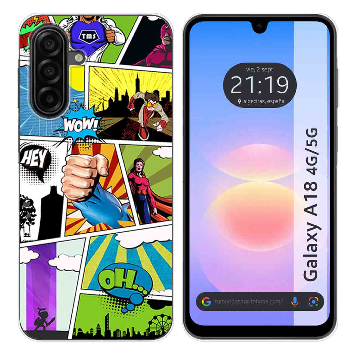 Funda Silicona para Samsung Galaxy A18 4G / 5G...