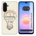 Funda Silicona para Samsung Galaxy A18 4G / 5G diseño Creativity Dibujos