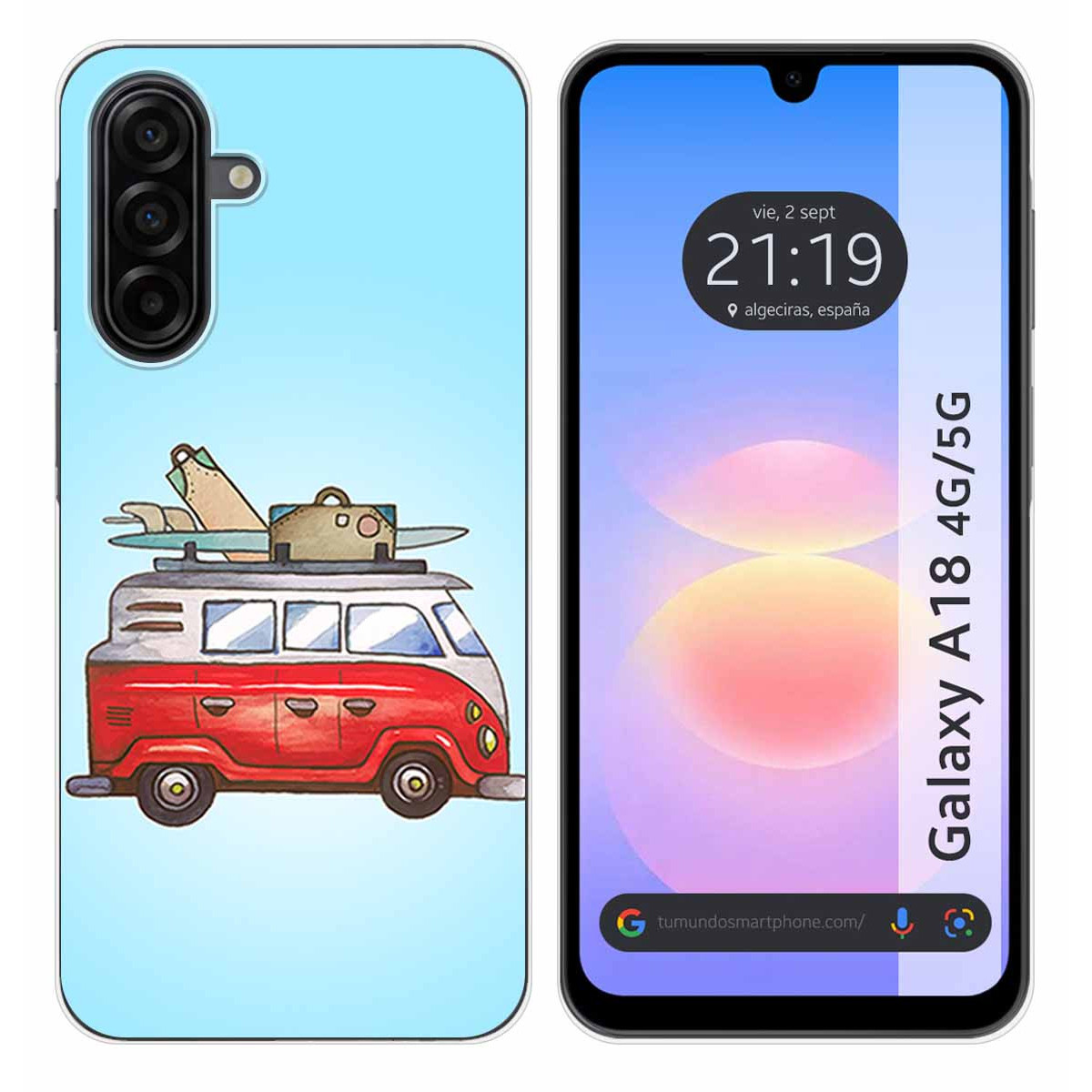 Funda Silicona para Samsung Galaxy A18 4G / 5G...