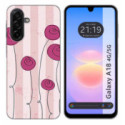 Funda Silicona para Samsung Galaxy A18 4G / 5G diseño Flores Vintage Dibujos