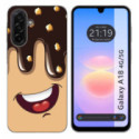 Funda Silicona para Samsung Galaxy A18 4G / 5G diseño Helado Chocolate Dibujos
